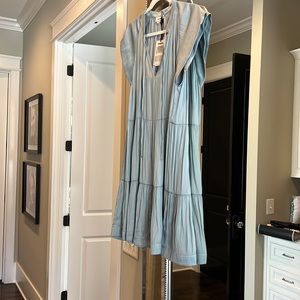 Zadig & Boltairw blue dress satin L